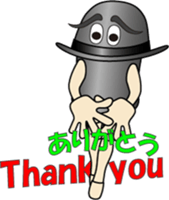 Hat-Hat Mr.Hat (1) sticker #12920170