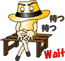 Hat-Hat Mr.Hat (1) sticker #12920173