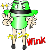 Hat-Hat Mr.Hat (1) sticker #12920178