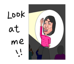 Gentle ancient people sticker #12920559