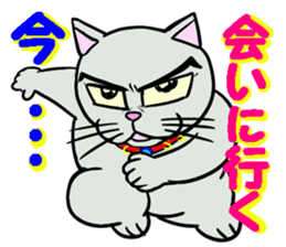 Cool cat 1 sticker #12921168