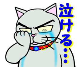 Cool cat 1 sticker #12921187