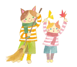 Autumn has come. sticker #12922040