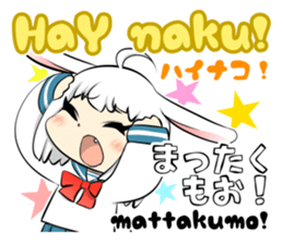 Philippines Tagalog Sailor School Girl sticker #12922438