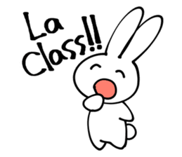 France rabbit Robert sticker #12922460