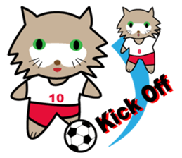 Soccer Cats Cup sticker #12922851