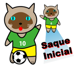 Soccer Cats Cup sticker #12922852