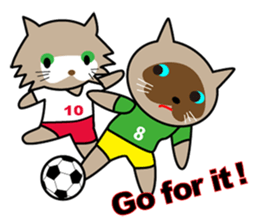 Soccer Cats Cup sticker #12922859