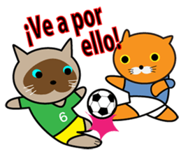 Soccer Cats Cup sticker #12922860