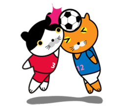 Soccer Cats Cup sticker #12922862