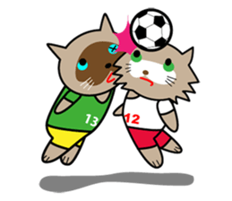 Soccer Cats Cup sticker #12922863