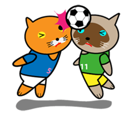 Soccer Cats Cup sticker #12922864