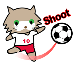 Soccer Cats Cup sticker #12922867