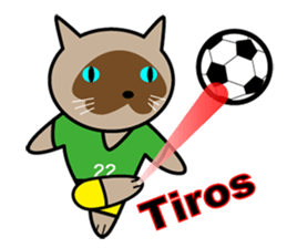 Soccer Cats Cup sticker #12922868