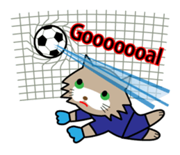 Soccer Cats Cup sticker #12922879