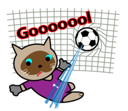 Soccer Cats Cup sticker #12922880