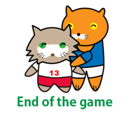 Soccer Cats Cup sticker #12922883