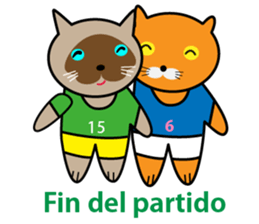 Soccer Cats Cup sticker #12922884