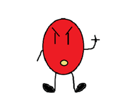 Bean Cucumber Water drop sticker #12922890