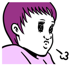 Cod roe lips girls sticker #12923506