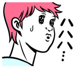 Cod roe lips girls sticker #12923522