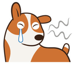 Corgi NANA Multilingual sticker #12923564