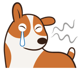 Corgi NANA Multilingual sticker #12923564