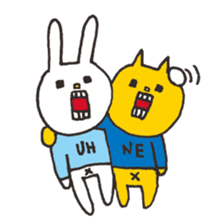 [UH] onomatopoeia Sticker -color- sticker #12923764