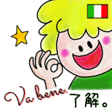 itsu itsu "Messages in 5 languages" sticker #12923961