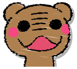 Hard bear sticker #12924005