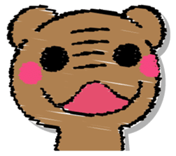 Hard bear sticker #12924005