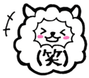 korokoro sheep a little Italian sticker #12924142