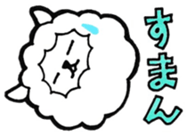 korokoro sheep a little Italian sticker #12924153