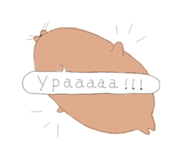 A Baikal seal speaking Russian sticker #12924685