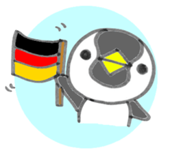 Germany Penguin sticker #12924722