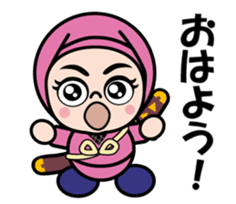 Kunoichi Ninja Azuki sticker #12925287