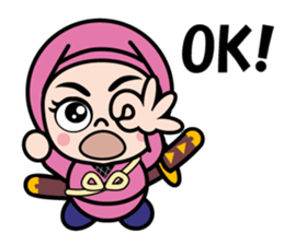 Kunoichi Ninja Azuki sticker #12925292