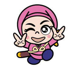 Kunoichi Ninja Azuki sticker #12925309