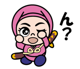 Kunoichi Ninja Azuki sticker #12925316