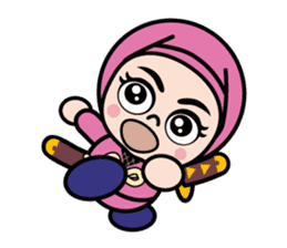 Kunoichi Ninja Azuki sticker #12925321