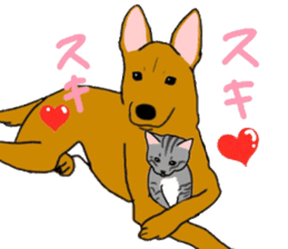 Nanako, the gray tabby kitty! sticker #12925469