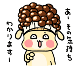 Shimeji rabbit sticker #12925409