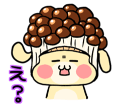 Shimeji rabbit sticker #12925413