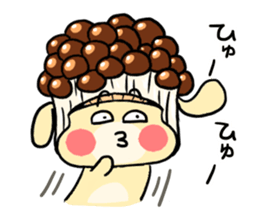Shimeji rabbit sticker #12925422