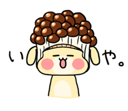 Shimeji rabbit sticker #12925427