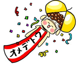 Shimeji rabbit sticker #12925441