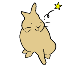 MUGICYA is rabbit. sticker #12925905