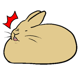 MUGICYA is rabbit. sticker #12925909