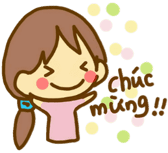 Let's talk in Vietnamese and Japanese sticker #12926532