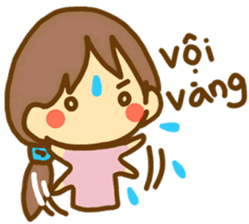 Let's talk in Vietnamese and Japanese sticker #12926542